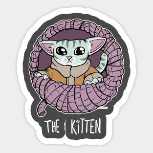 The Kitten in Transport Sticker